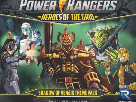 Power Rangers: Heroes of the Grid – Shadow of Venjix Theme Pack Hot on Sale