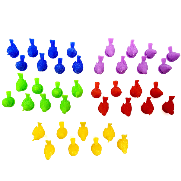 Top Shelf Gamer - Birds compatible with Wingspan (set of 40) For Cheap