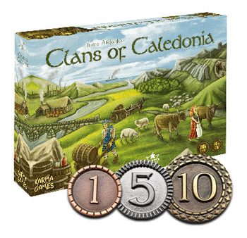 Moedas & Co Coin Set - Clans of Caledonia Set Online