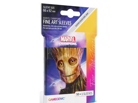 Gamegenic - Marvel Champions Fine Art Sleeves - Groot (50ct) Supply