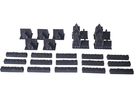 Top Shelf Gamer - [Limited Edition Color] 3D Printed Upgraded Tokens compatible with Catan™ - Wizard s Voodoo (set of 24) Online