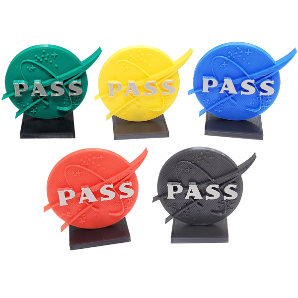 Top Shelf Gamer - Pass Markers compatible with Terraforming Mars™ (set of 5) Sale