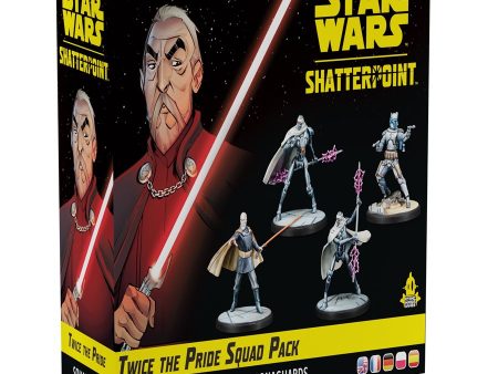 Star Wars: Shatterpoint – Twice the Pride: Count Dooku Squad Pack Online Hot Sale