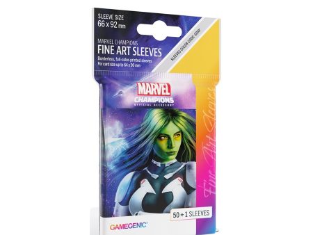 Gamegenic - Marvel Champions Fine Art Sleeves - Gamora (50ct) For Cheap