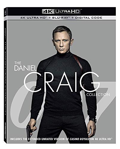 007 THE DANIEL CRAIG COLLECTION 4K ULTRA HD [BLU-RAY] Cheap